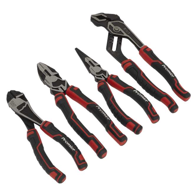 Hovedbilde Tang sett med 4 stk kvalitets tenger AK8378 