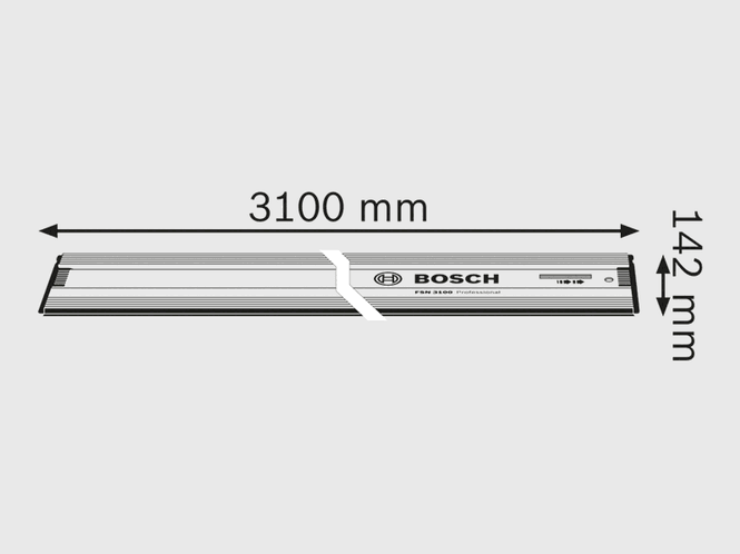 Hovedbilde Bosch Styreskinne FSN 3100