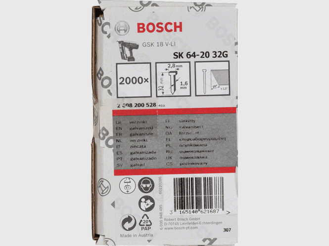 Hovedbilde Bosch Dykkert 20Gr 1,6x32mm GL A2000