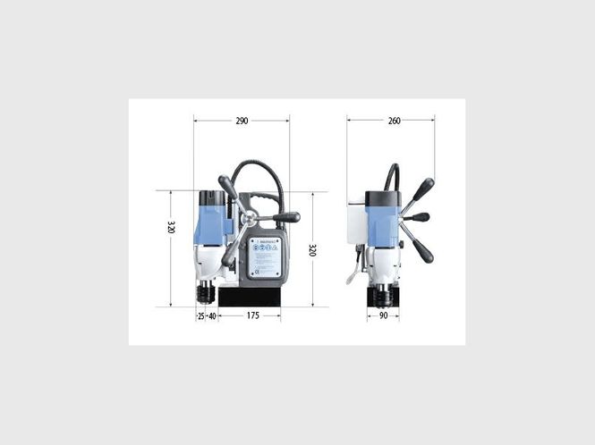 Hovedbilde Magpro 35 Adjust 1S Magnetbormaskin