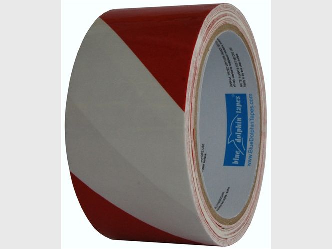 Hovedbilde Sperrebånd Rød/Hvit 75mm x 100m 15-1-01-EN