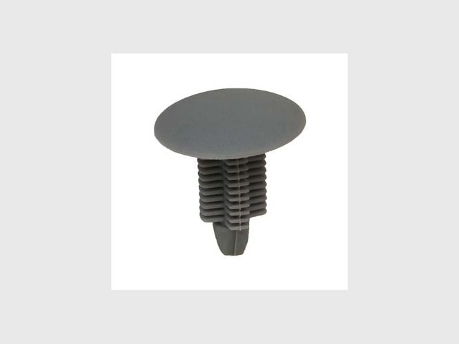 Hovedbilde 0619 Feste Klips 10x22x22mm Lys Grå 10stk
