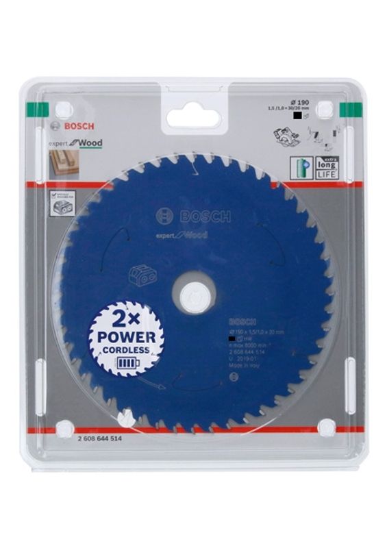 Bosch Sirkelsagblad Expert for tre 190x30x1,5 24T