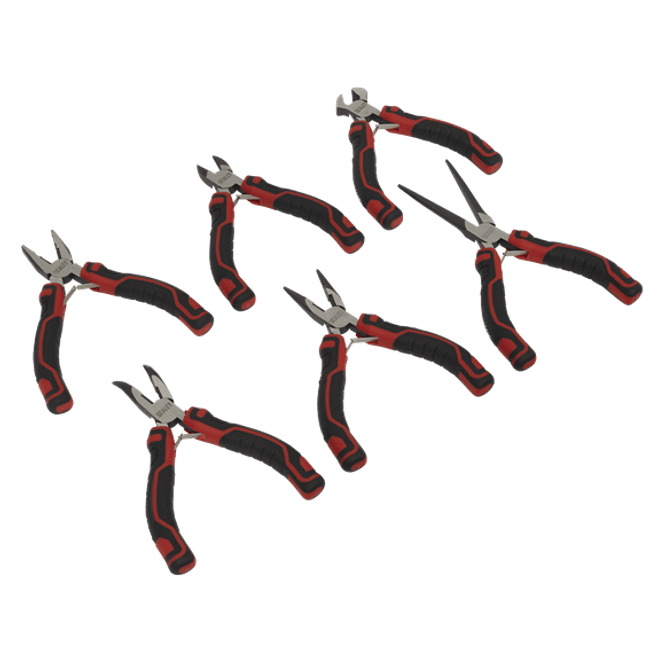 Hovedbilde Mini tangsett med 6 tenger AK8381