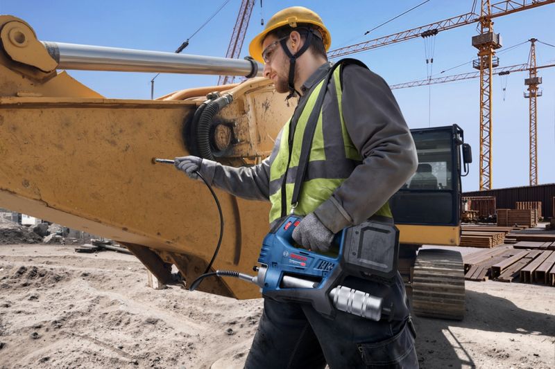 Bosch batteridrevet fettpresse  GFP 18V-10 Solo XL-Boxx 172