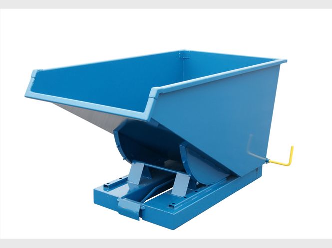 Hovedbilde Tippcontainer Heavy Duty 600L Blå