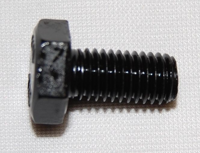 Hovedbilde Stålbolt svart 10.9 8x25x1,25 10 stk DIN 931 0117-8x25-10