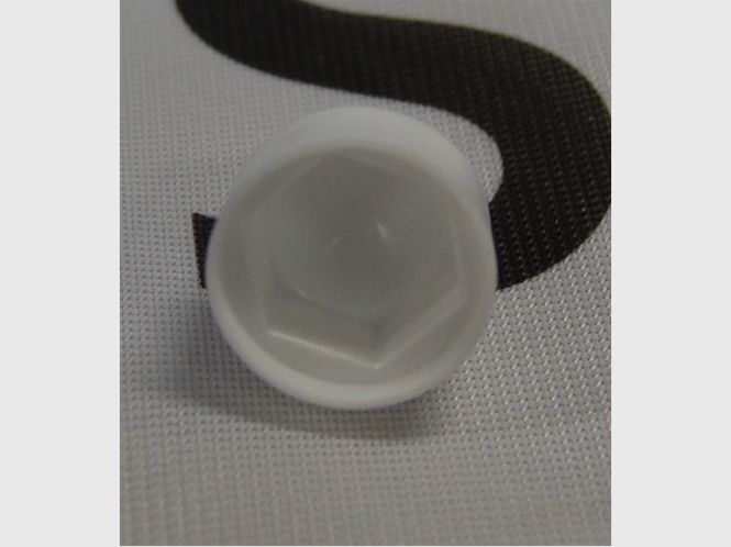 Hovedbilde 10528 Skruer Hette M10 Hvit 10stk