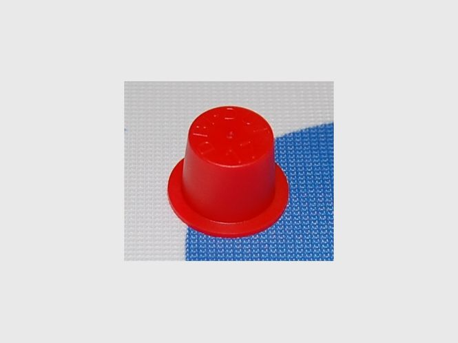 Hovedbilde Plastpropp Rød str 12,0-13,8mm. 25stk 88NA0138A-25