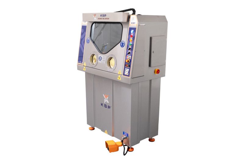 Manuell delevasker med høytrykk i lukket kabinett HPWM1100