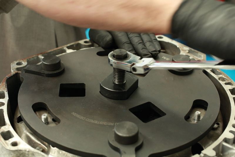 Demonterings- og monteringssett for dobbeltclutch til Ford 7727