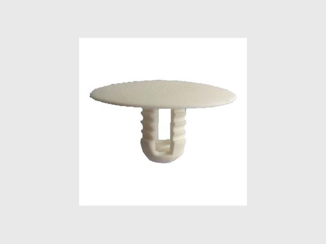 Hovedbilde 0385-1 Panser isolasjon klips Hvit 10stk