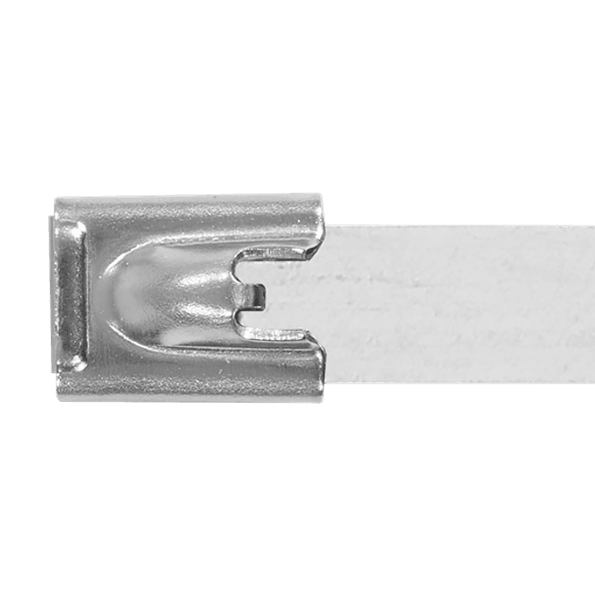 Hovedbilde Rustfrie kabelbånd / strips 400x4,6mm 100stk CTSS400