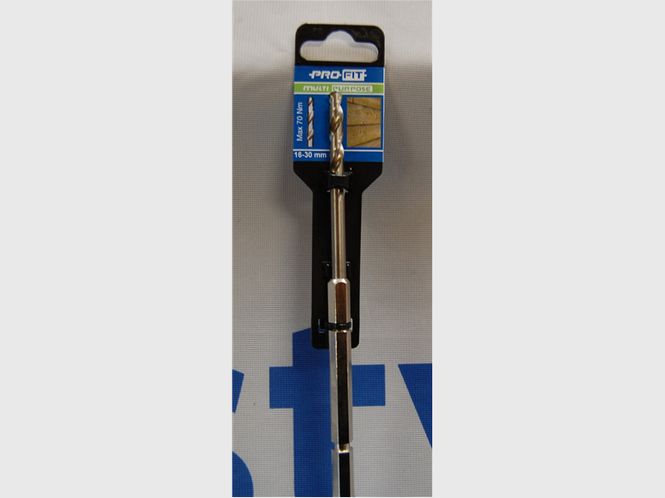 Hovedbilde XL-forlenger med bor HSS DDH1XLMP 16-30mm 8mm skaft ProFit