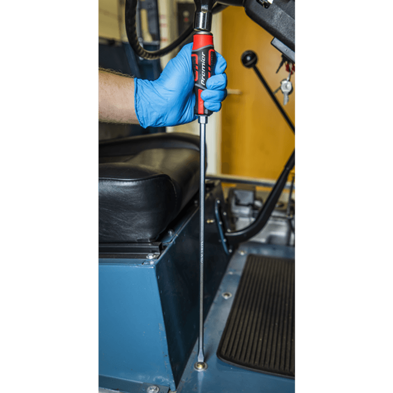 Ekstra lange skrutrekkere med gjennomgående klinge 3stk 450mm AK4942