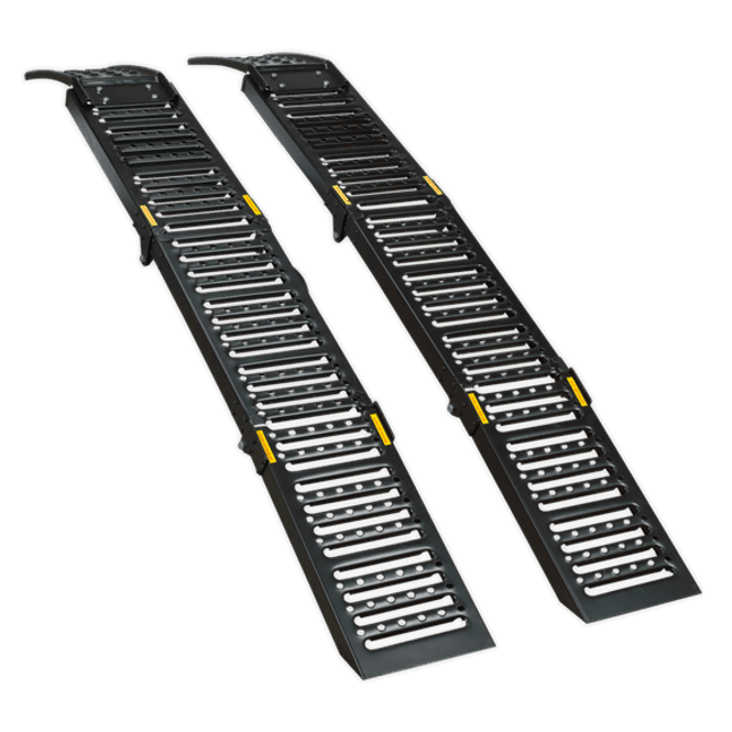 Hovedbilde Sammenleggbare kjørebruer i stål, 500 kg kapasitet - par