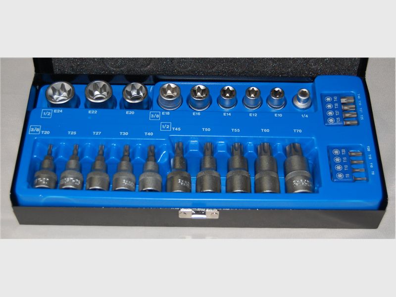 Torx pipesett utv og inv piper 27 deler 2982