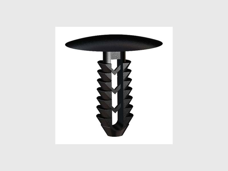 0374 Klips 10x24x25 Svart 10stk