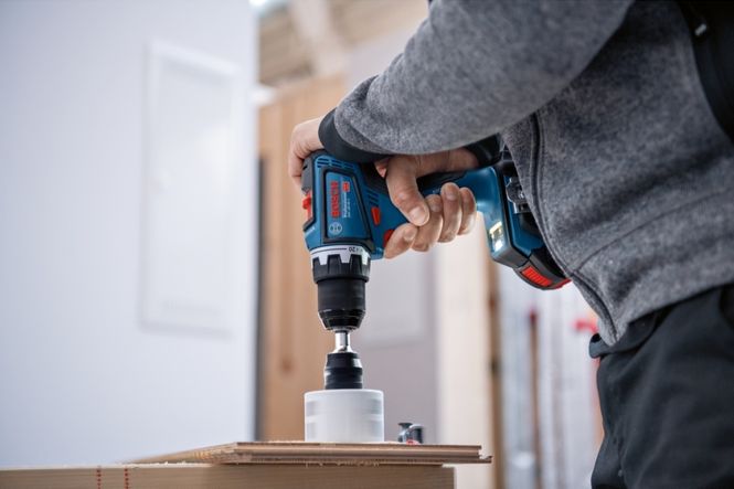 Hovedbilde Bosch Drill GSR 18V-90 C 2x4Ah Procore L-Boxx