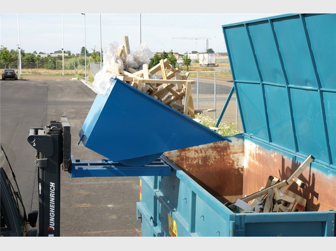 Hovedbilde Tippcontainer Light 1100L Blå