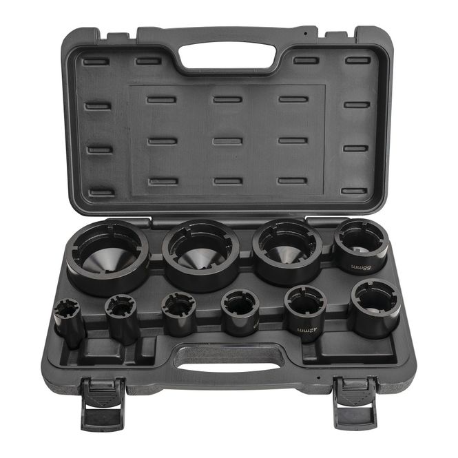 Hovedbilde Bærekulepiper 10stk i koffert (Indre type) 52835