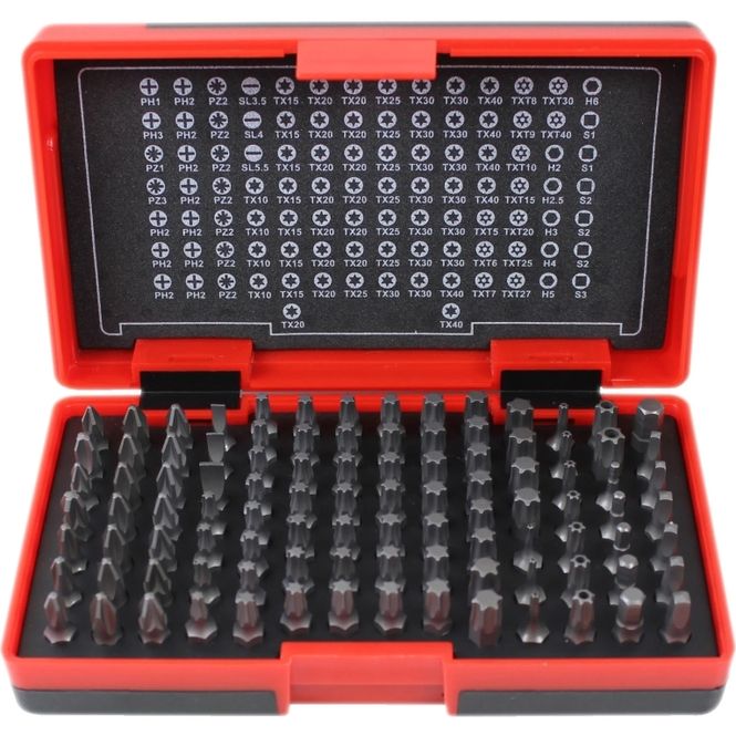 Hovedbilde T-B100 pure Bitssett, 100 deler