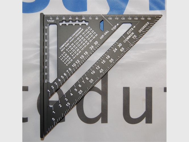 Hovedbilde Tømmervinkel Alu 180mm