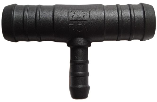 Hovedbilde 727 Slangeskjøt T Skjøt 20x10x20mm 10stk