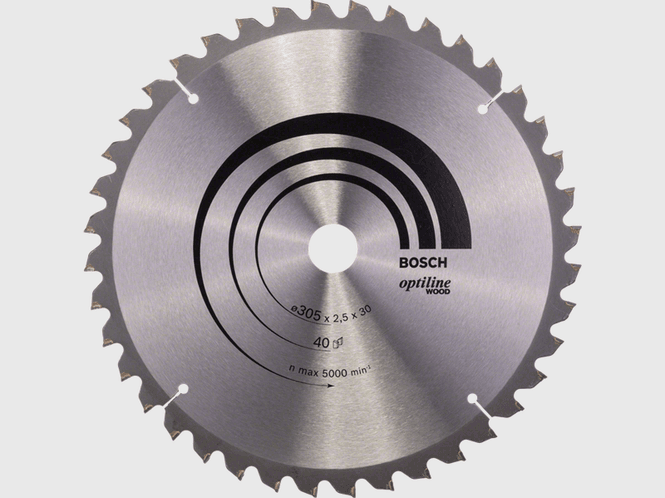 Bilde av Bosch Sirkelsagblad Ø305x2,5x30MM 40T -5GR TRE