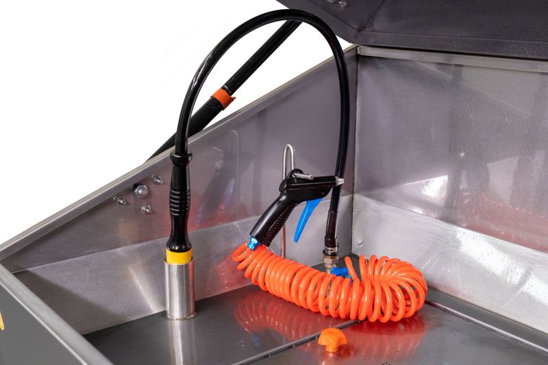 Manuell delevasker med høytrykk i lukket kabinett HPWM800-AC