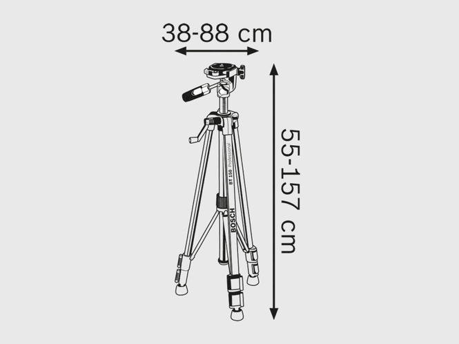 Hovedbilde Bosch Stativ BT 150 opp til 157cm
