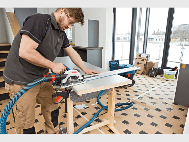 Hovedbilde Bosch Sirkelsag GKS 18V-57G Solo i koffert