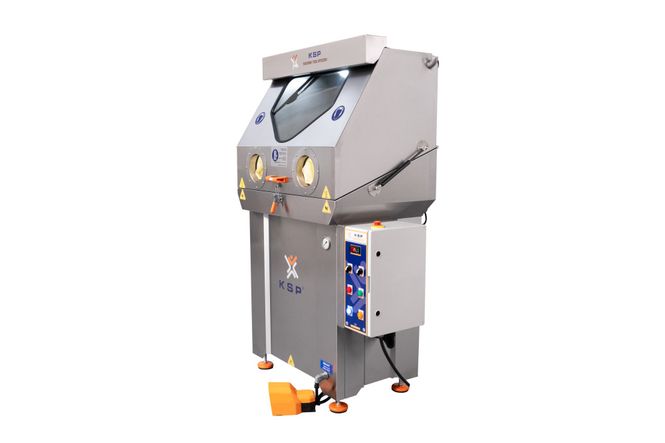 Hovedbilde Manuell delevasker med høytrykk i lukket kabinett HPWM800-AC