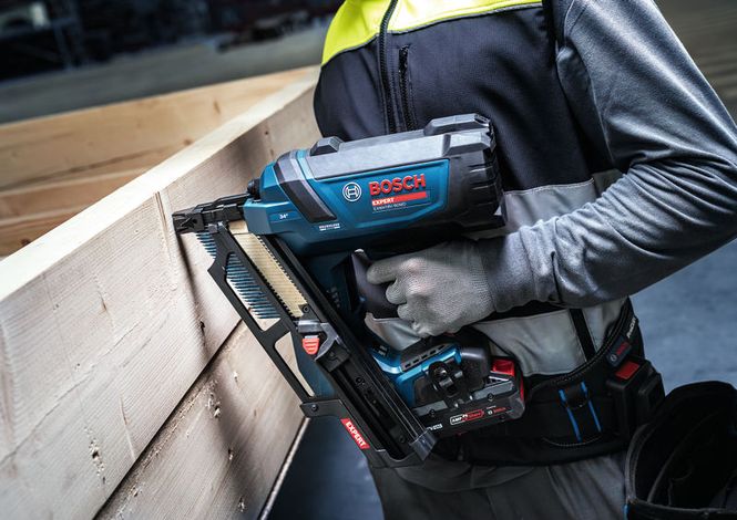 Hovedbilde Bosch Batteridrevet spikerpistol  EXPERT EXNH18V-90MD Solo XLB