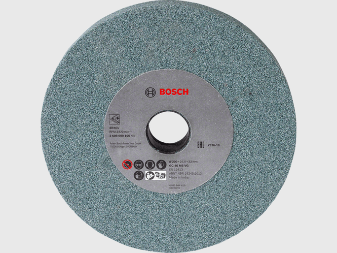 Hovedbilde Bosch Slipeskive Ø200x25x32mm K46 GSM 20 for benksliper