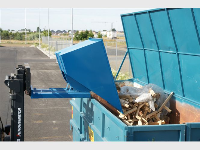 Hovedbilde Tippcontainer Light 1100L Blå